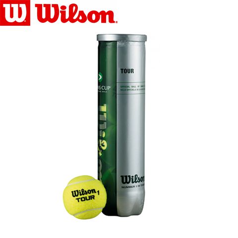 WRT115400 - М'ячі тенісні TOUR DAVIS CUP OFFICIAL (4 шт.)