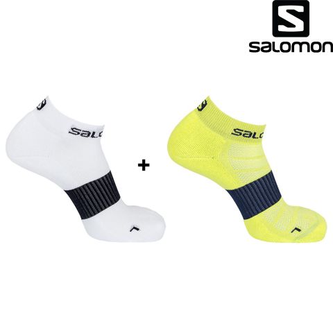 s398268-36/38-S - Шкарпетки SENSE DX+SX 2 PACK lime punch/white/black