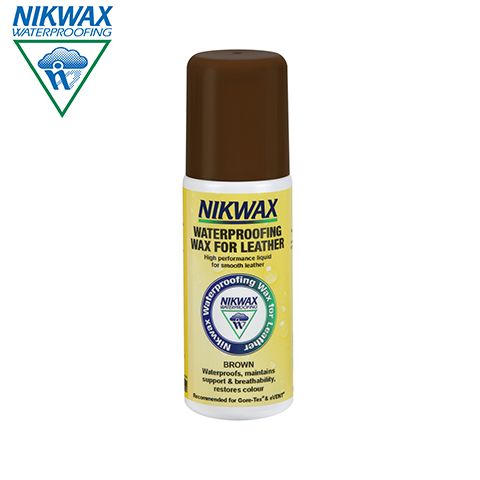 NWWWLBr0125 - Засіб для захисту взуття Waterproofing Wax for Leather brown 125 мл