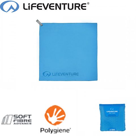 63011 - Рушник Soft Fibre Advance Trek Towel blue Pocket (37x37 см)