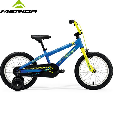 6110779429 - Велосипед MATTS J16 9" matt blue (yellow/sky blue)
