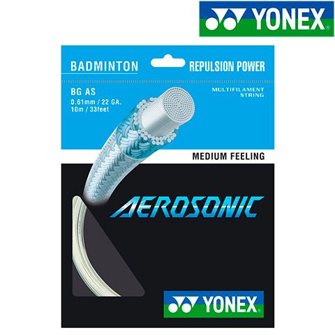 AEROSONIC - Струна бадмінтонна Aerosonic white (Ø 0.61 мм х 10м)