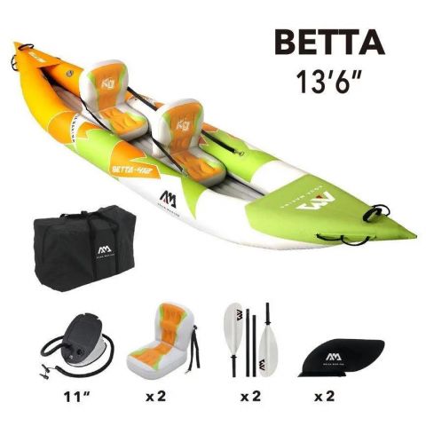 BE-412 - Каяк надувний BETTA - Leisure Kayak 2-person BE-412