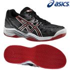 c-E305Y-9023-9 - Кросівки для тенісу GEL-CHALLENGER 9 CLAY чорний/червоний/сріблястий