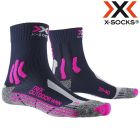 XS-TS13S19W-A056-39-40 - Шкарпетки Trek Outdoor Women midnight blue/pink/LT grey melange