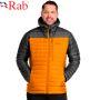 QDB-12-GPM-XL - Куртка пухова MICROLIGHT Alpine Jacket graphene/marmalade