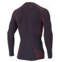 A740.9952#XSS - Термобілизна (верх) POLAR BEAR Men's Long Sleeve Shirt black/red